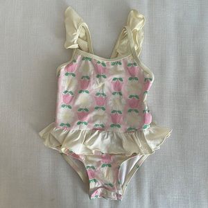 TBBC floral swimsuit. Size 2T.